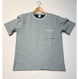 Jackman tanabe Meriyasu T-Shirt Men’s size XL Size gray-black Made in Japan -